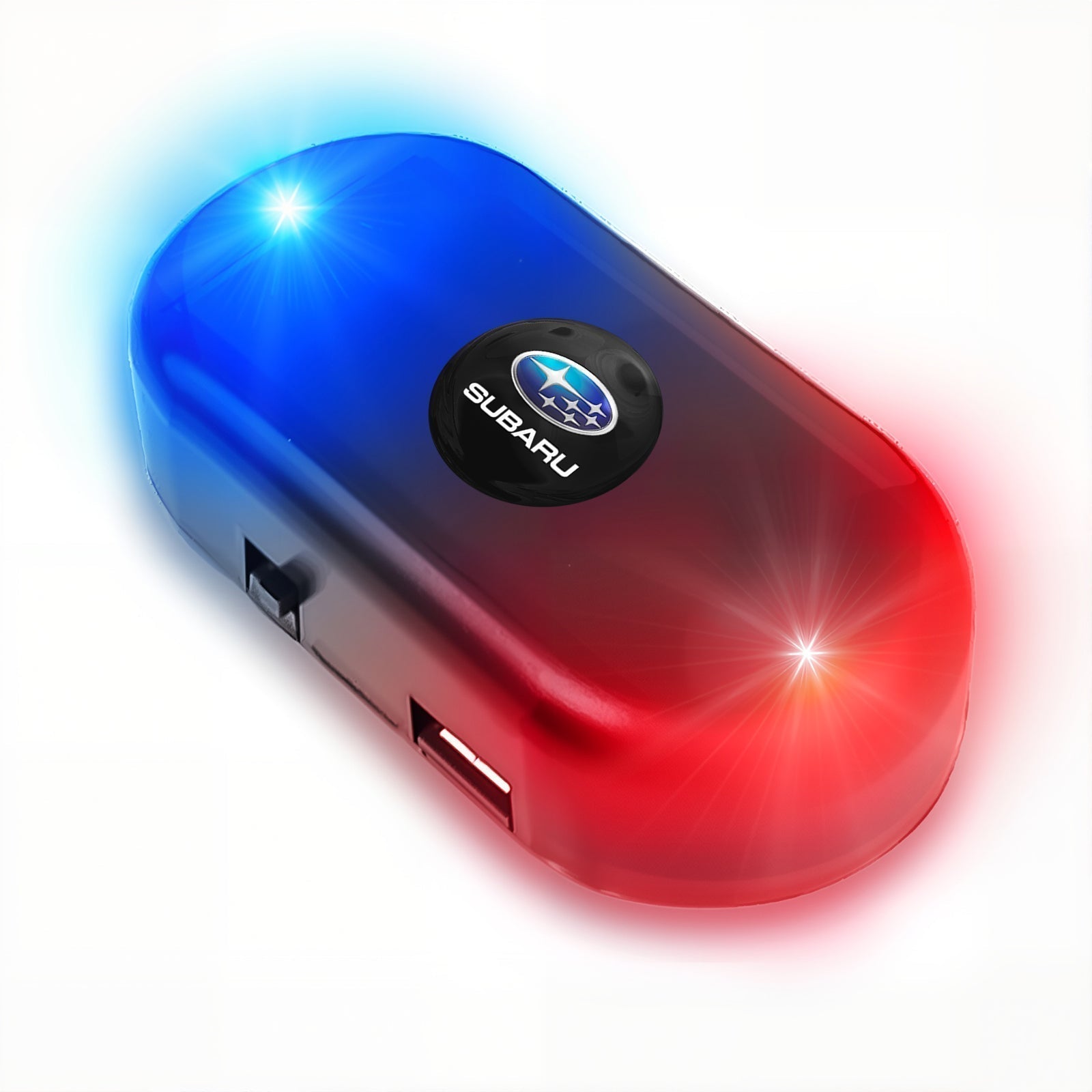 Solar-Powered Dummy Car Alarm Light