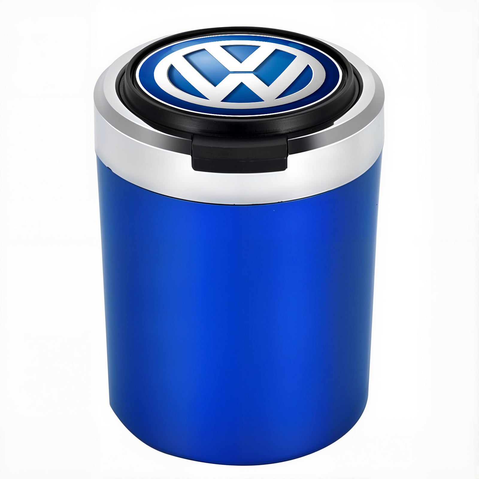 Smokeless Stainless Steel LED Car Cupholder Ashtray with Lid