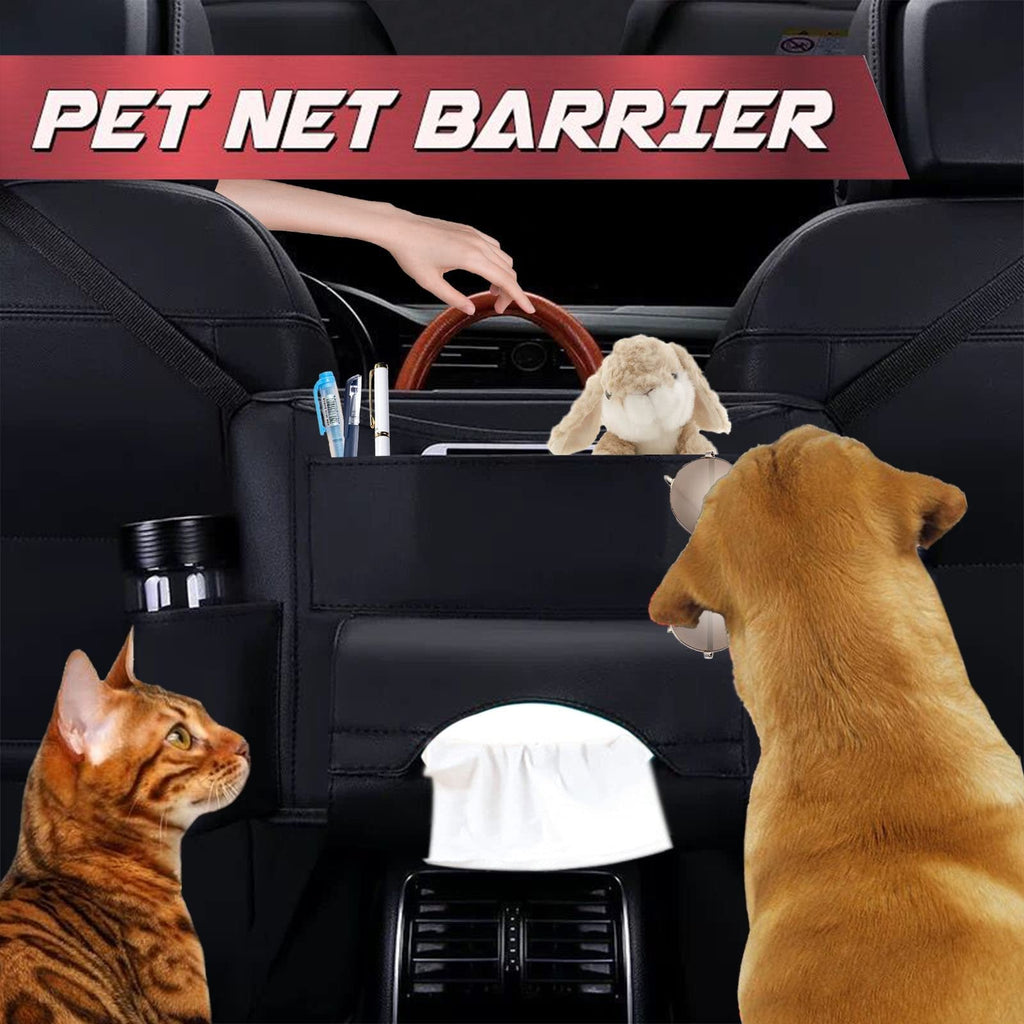 Car Seat Organizer & Barrier Storage Pocket