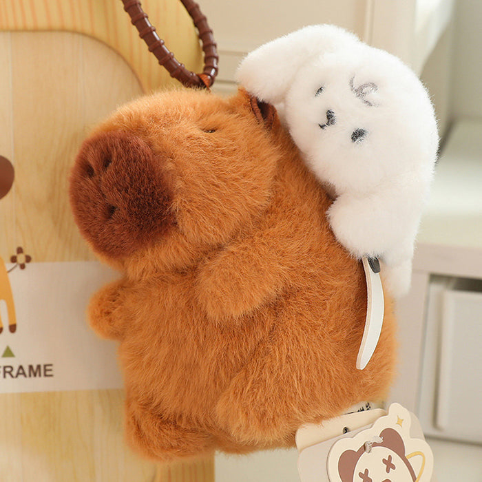 "Capycharm" Plush Capybara Keychain Ornaments