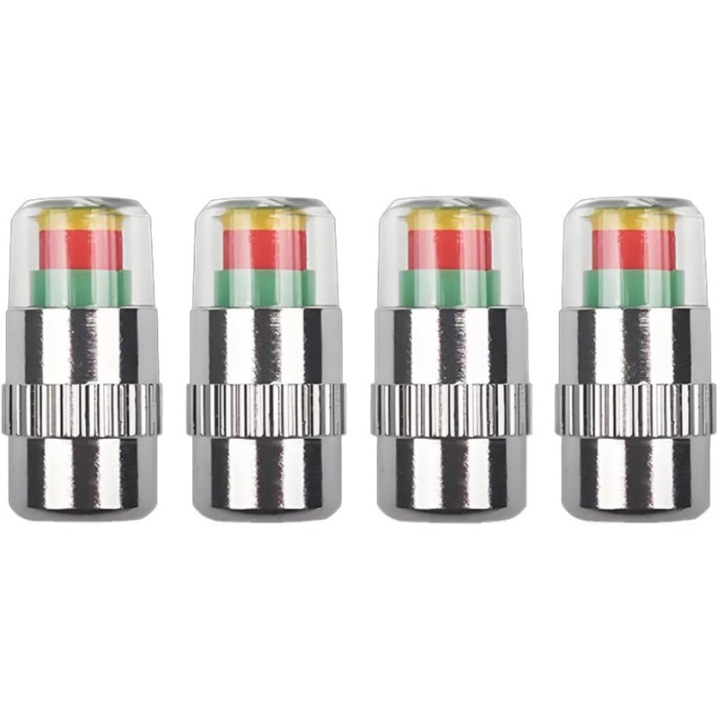 3-Color Tire Pressure Alert Caps