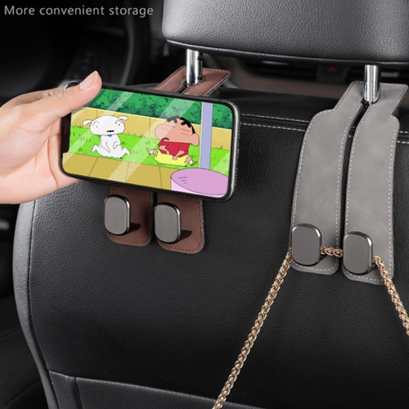 Eptchn Car Headrest Hooks for Purse