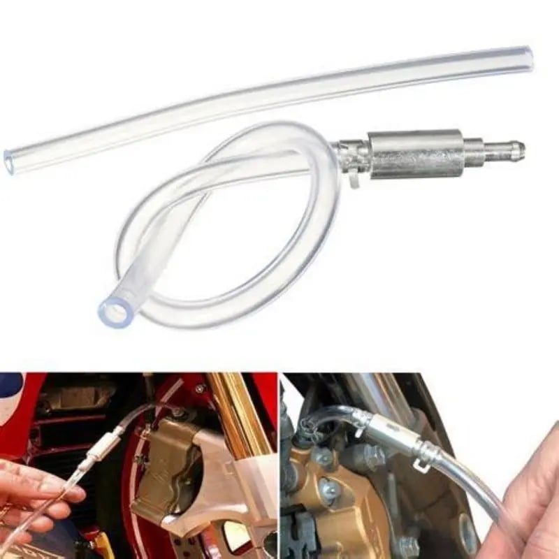 Universal One-Way Brake Bleeder Hose Kit with Check Valve