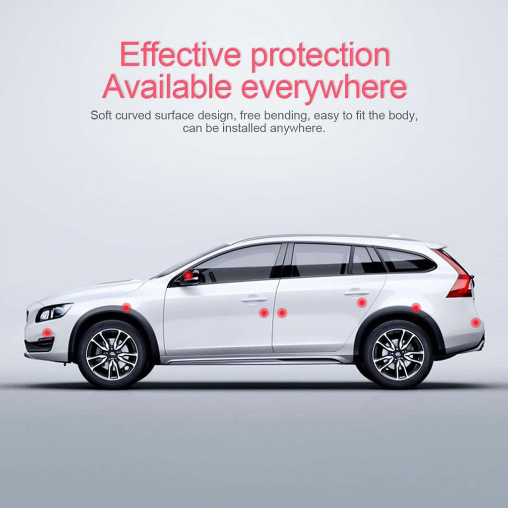 Universal Car Door Edge & Bumper Protector Strips – Invisible Anti-Collision Guard (4PCS)