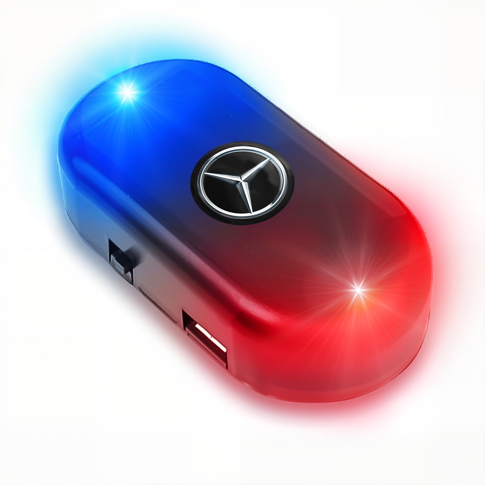 Solar-Powered Dummy Car Alarm Light