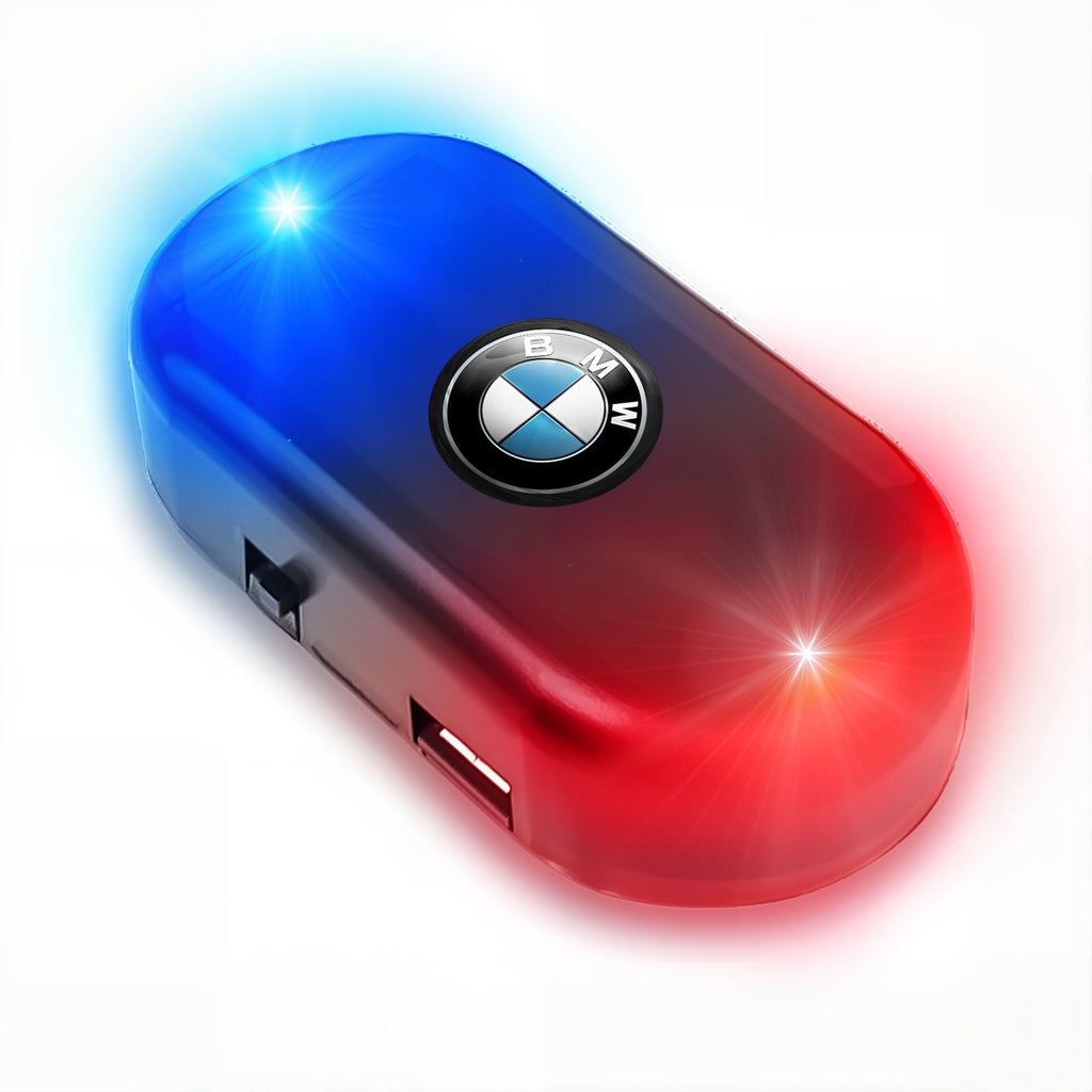 Solar-Powered Dummy Car Alarm Light