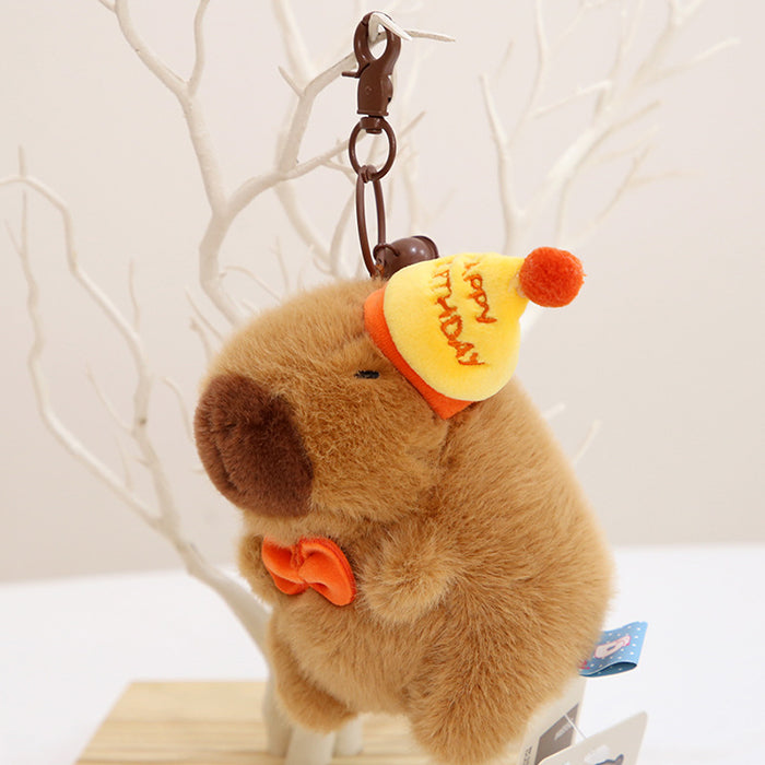 "Capycharm" Plush Capybara Keychain Ornaments