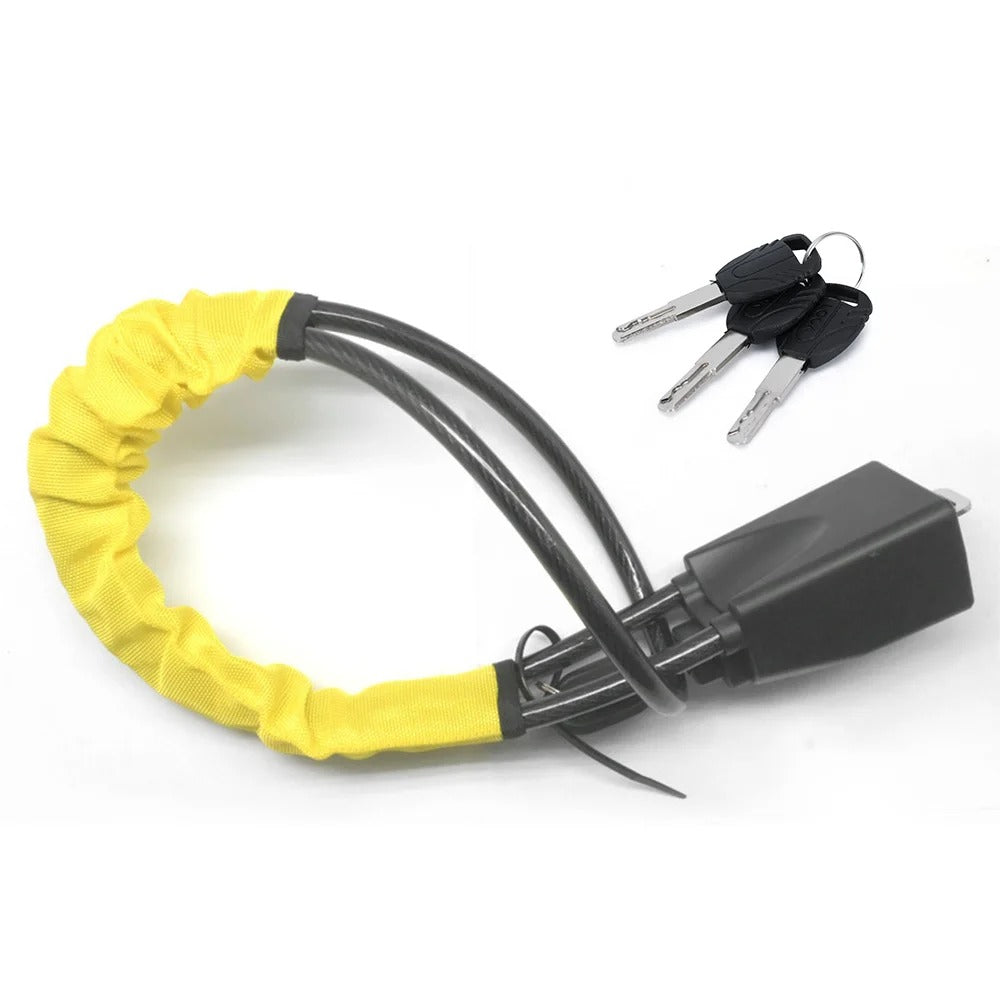 DrivePrime SecureLock™ — Premium Universal Anti-Theft Steering Lock