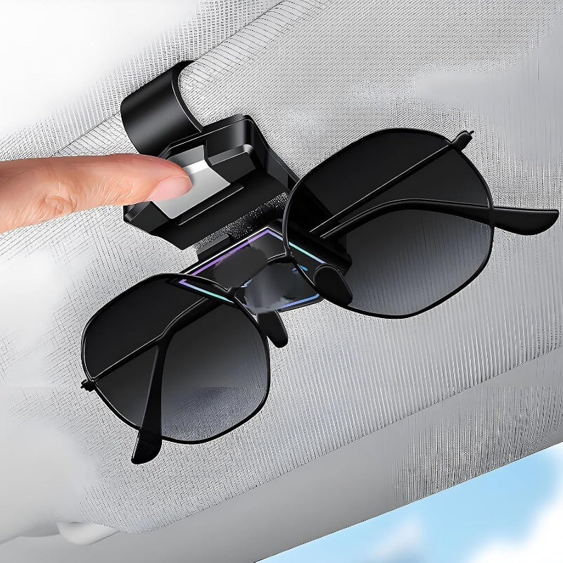 Car Sun Visor Magnetic Sunglasses Holder Clip