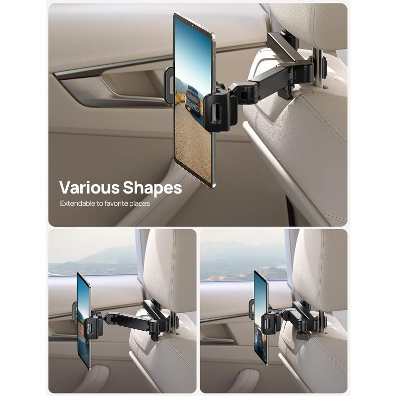 Universal Car Headrest Tablet & Phone Mount