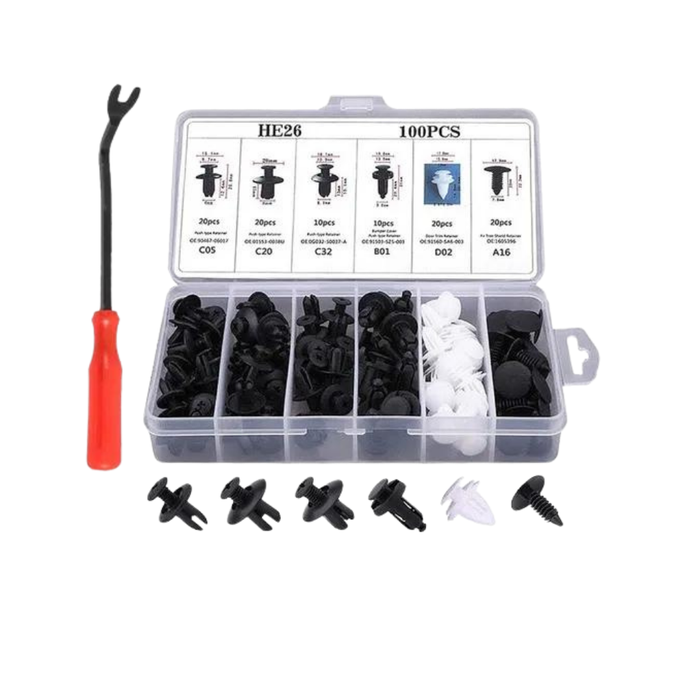 Car Door Panel Clip Set