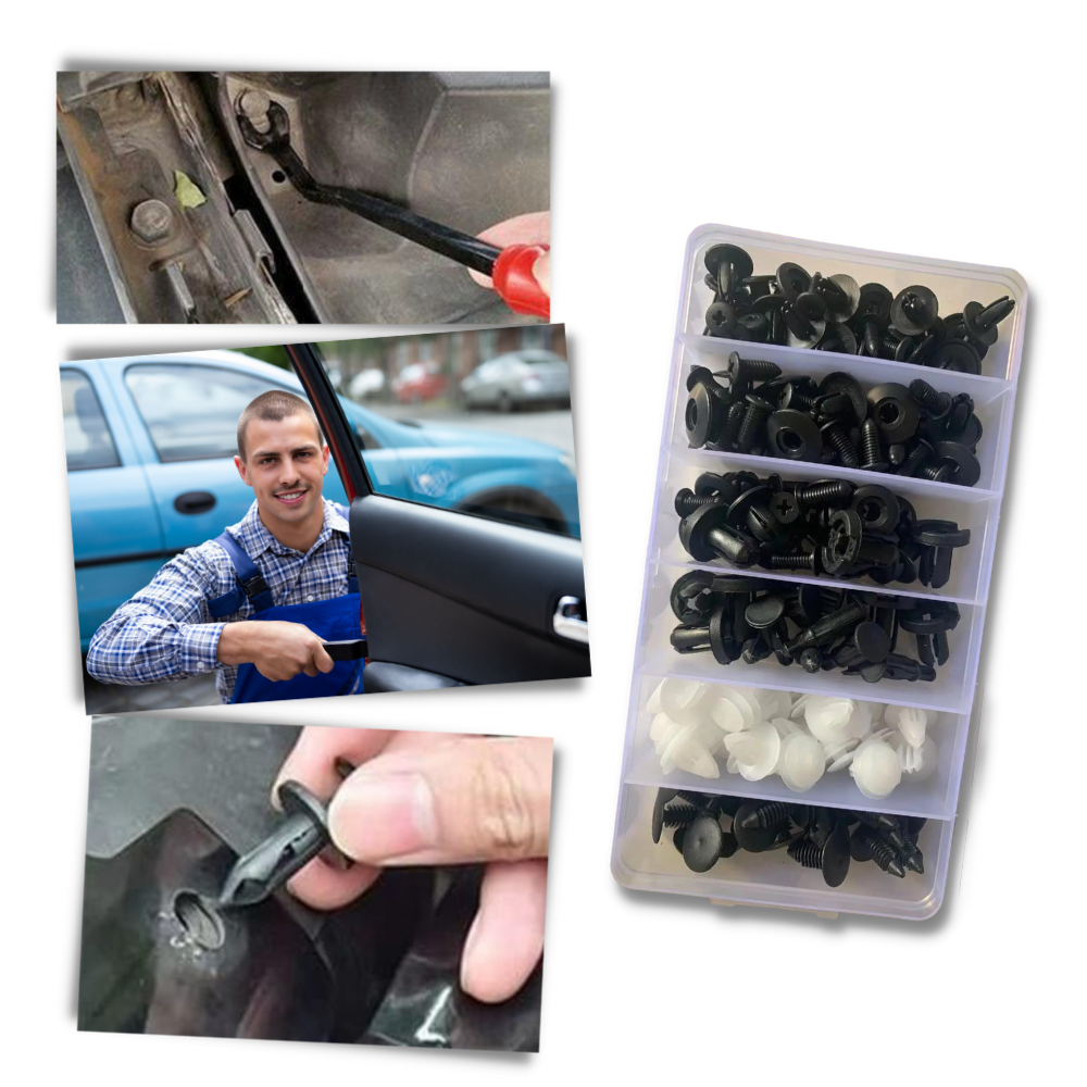 Car Door Panel Clip Set