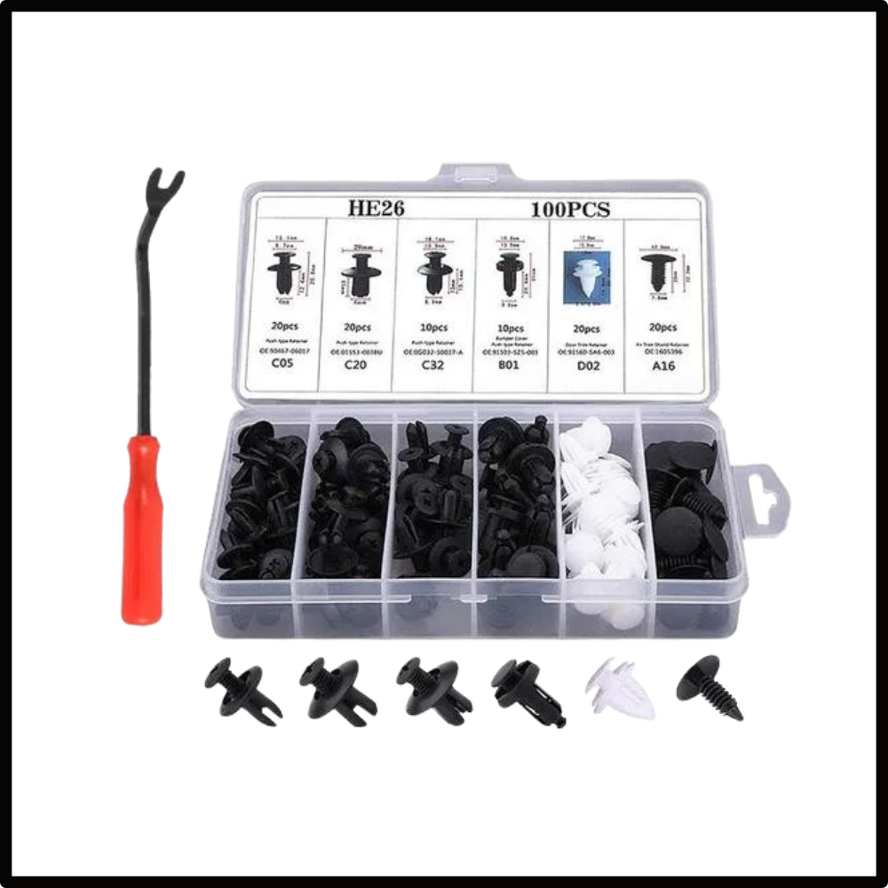 Car Door Panel Clip Set