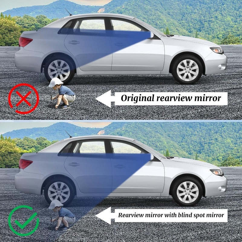 360° Rotating Blind Spot Mirrors