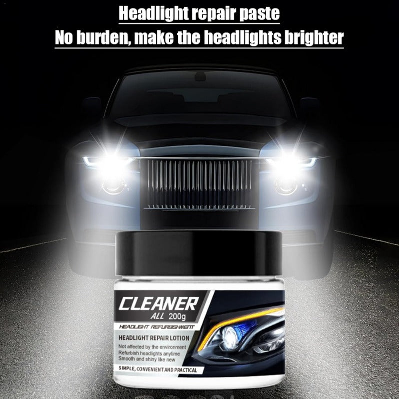 Headlight Restoration Polish — 3-Minute Clarity