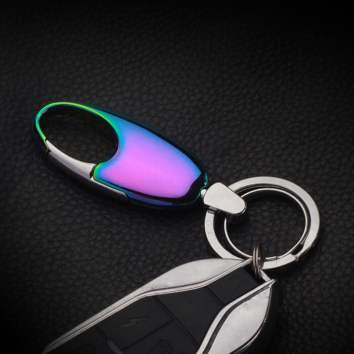 Minimalist Cool Car Guy Keychain