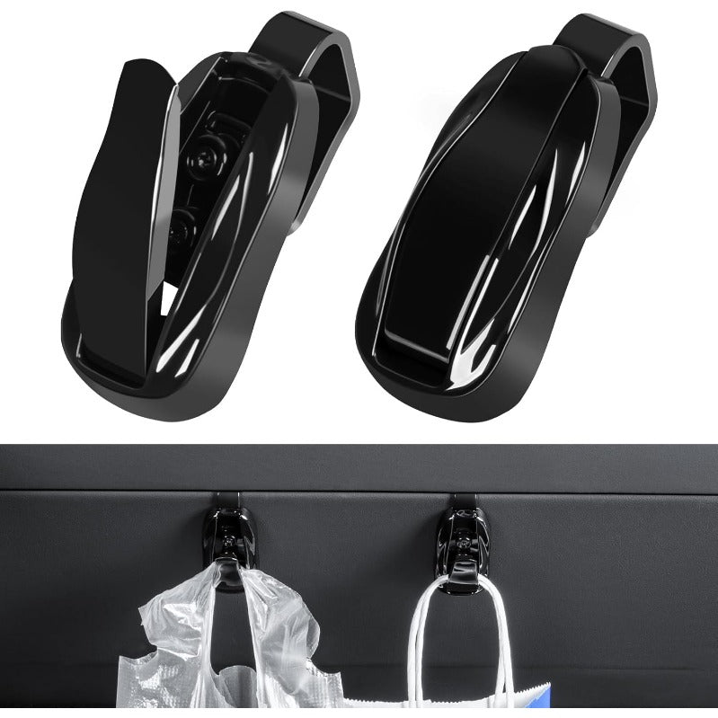 Model Y Stealth Fold-Away Glove-Box Hooks (2-Pack)