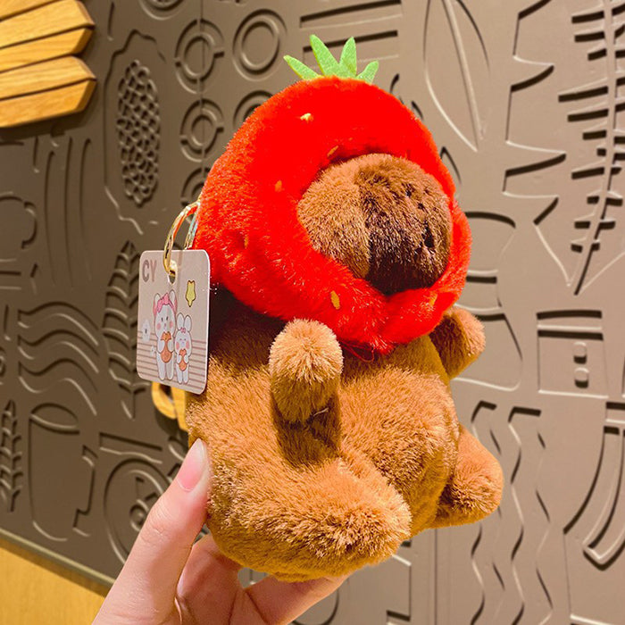 Capybara Keychain Pendant Plush Ornaments