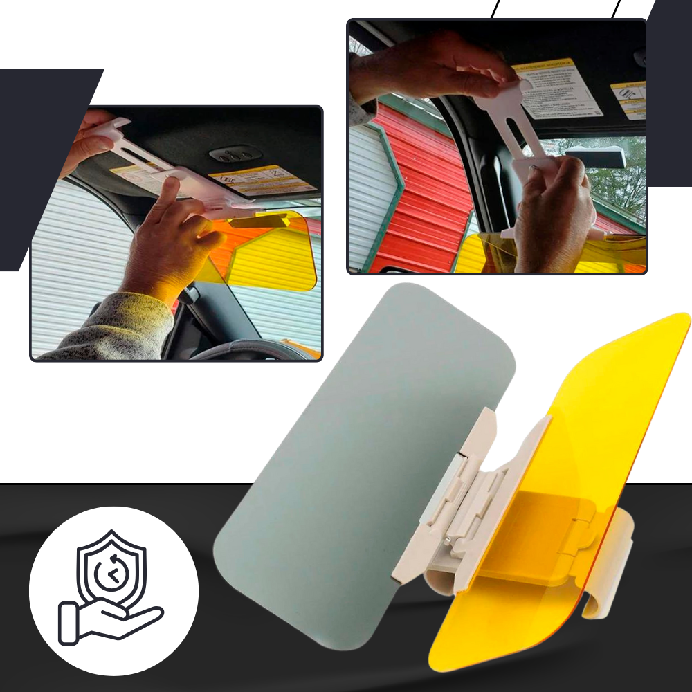 Dual-Use Car Visor Extender