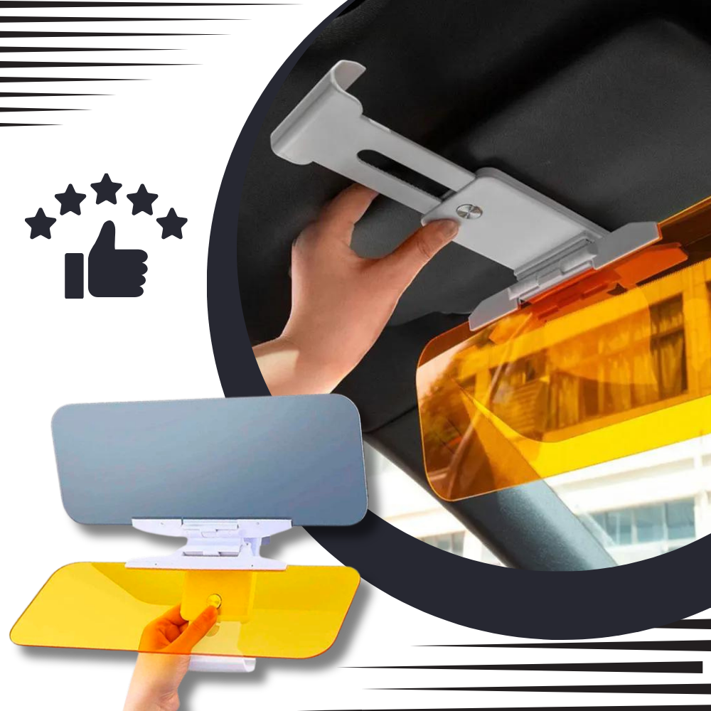 Dual-Use Car Visor Extender