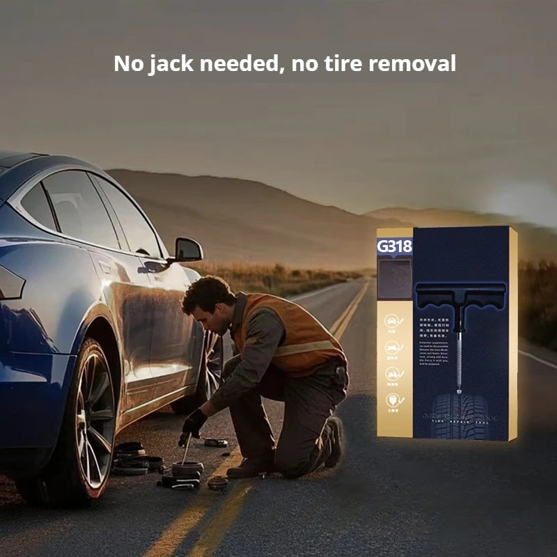 QuickPlug 60-Second Tubeless Tire Repair Kit