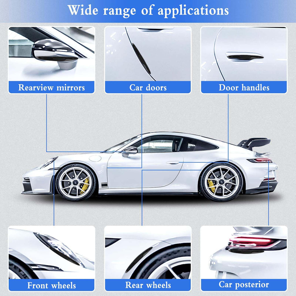 Universal Car Door Edge & Bumper Protector Strips – Invisible Anti-Collision Guard (4PCS)