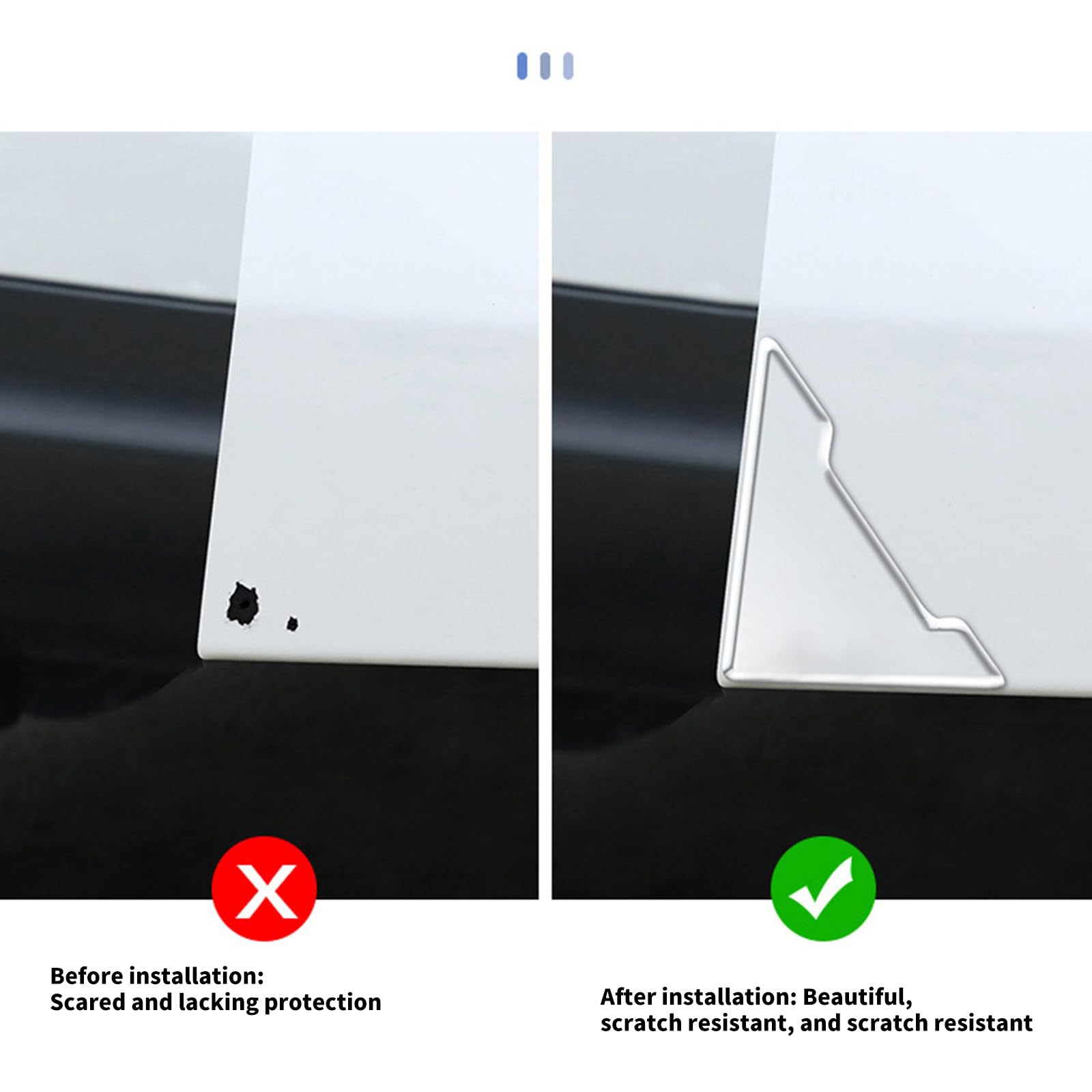 Transparent Car Door Edge Guards