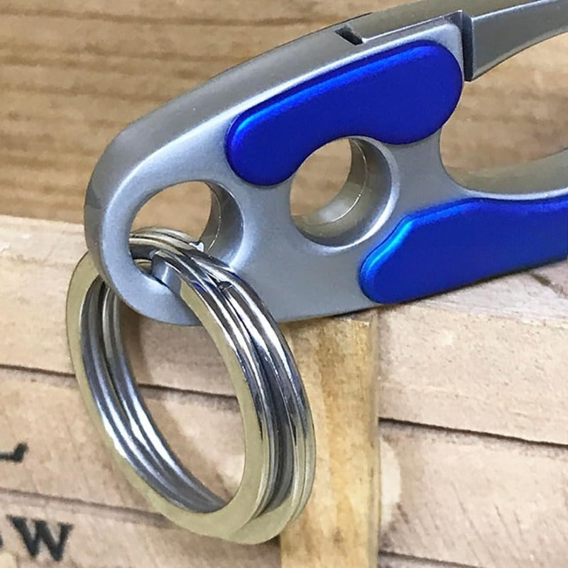 Minimalist Alloy Keychain Clip