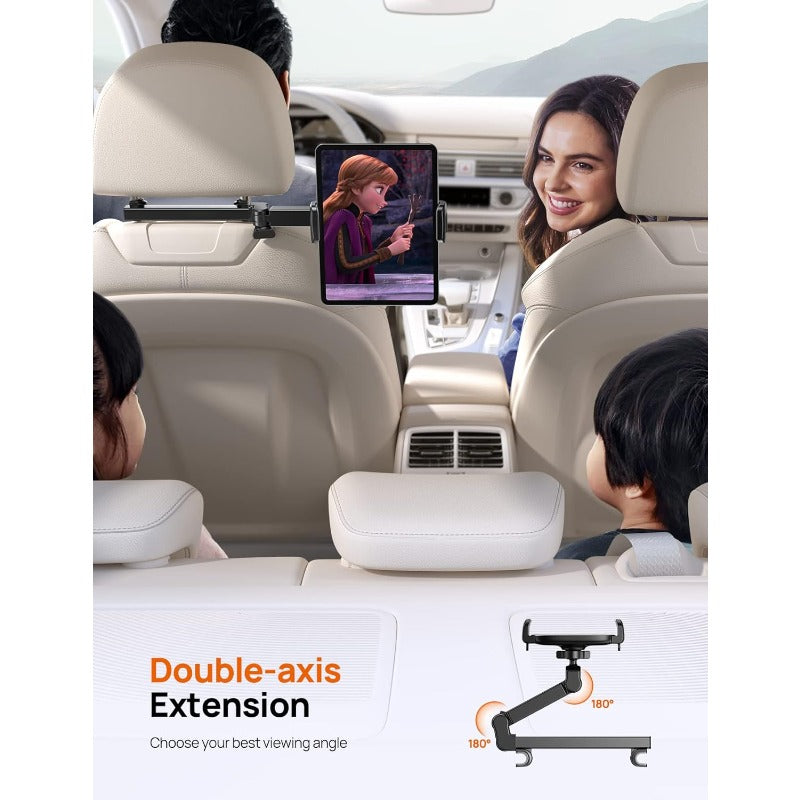 Universal Car Headrest Tablet & Phone Mount