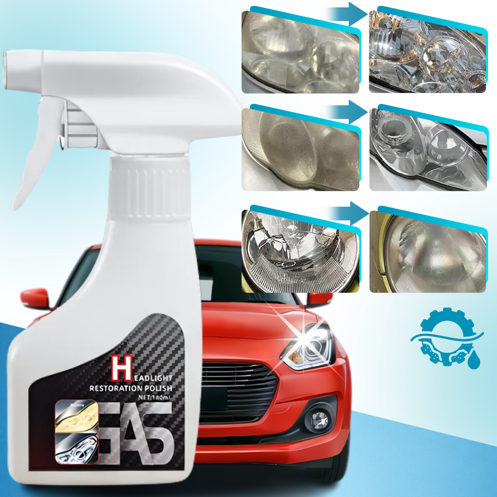 Headlight Cleaner & Coating Restore Kit