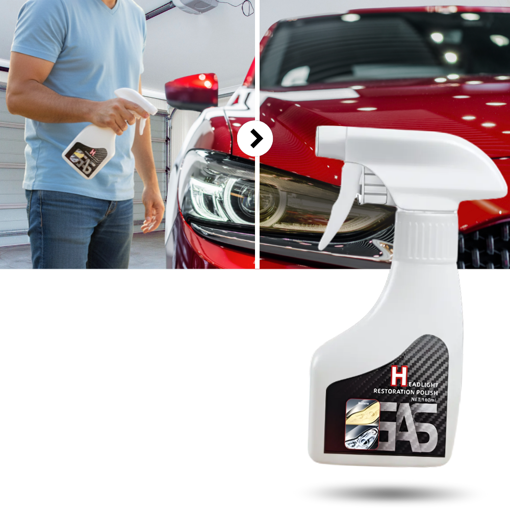Headlight Cleaner & Coating Restore Kit