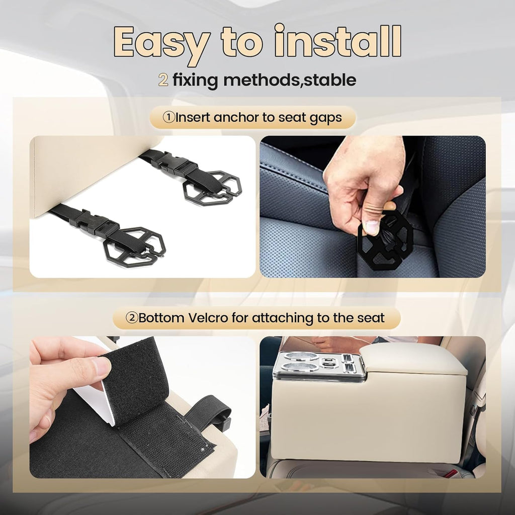 Rear Center Console For Car Minivan Van Truck