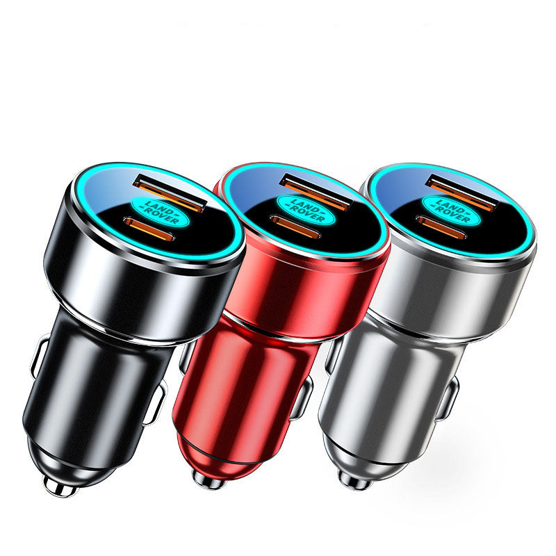 Mini Dual-Port 36W Car Charger with Smart Fast Charging