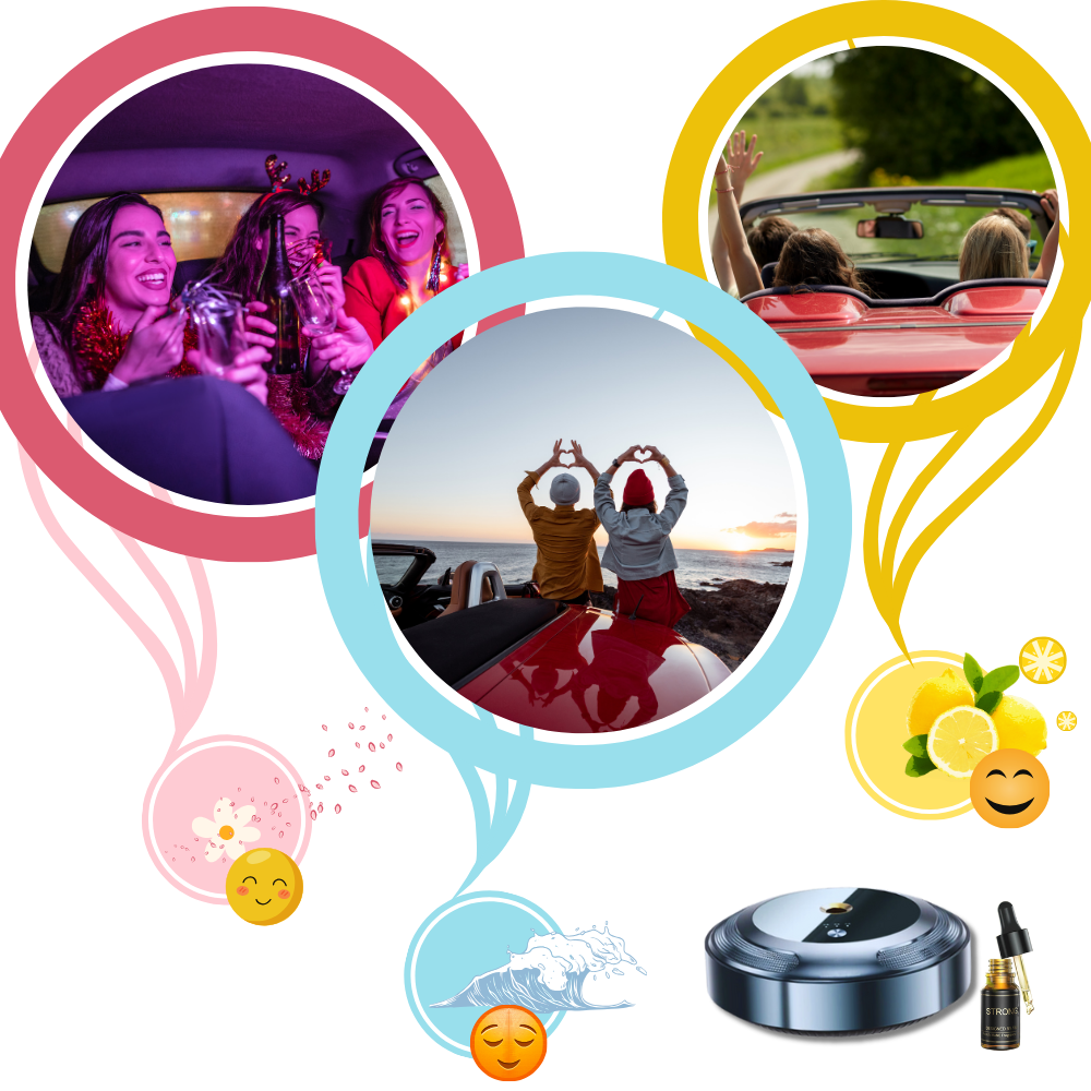 Long-last Heat Resistant Car Air Purifier