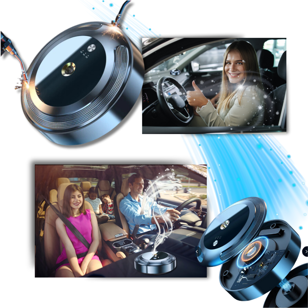 Long-last Heat Resistant Car Air Purifier