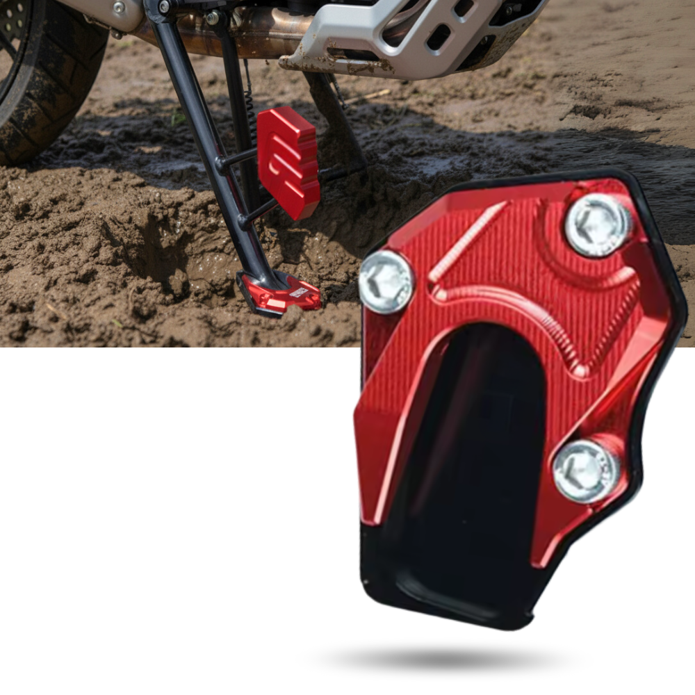 Motorcycle Alloy Kickstand Combo