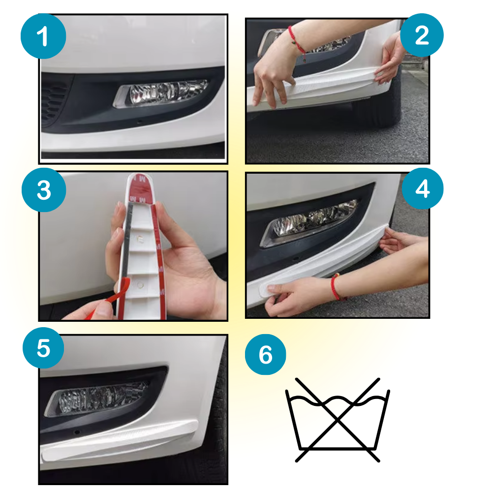 Reflective Car Bumper Protector Strips
