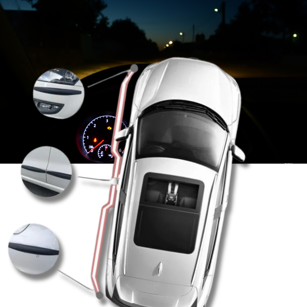 Reflective Car Bumper Protector Strips