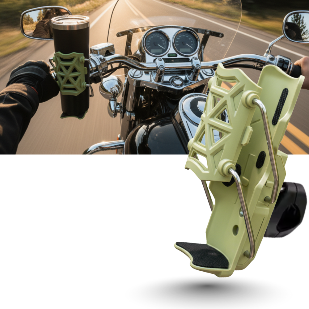 Universal Bike Handlebar Cup Holder