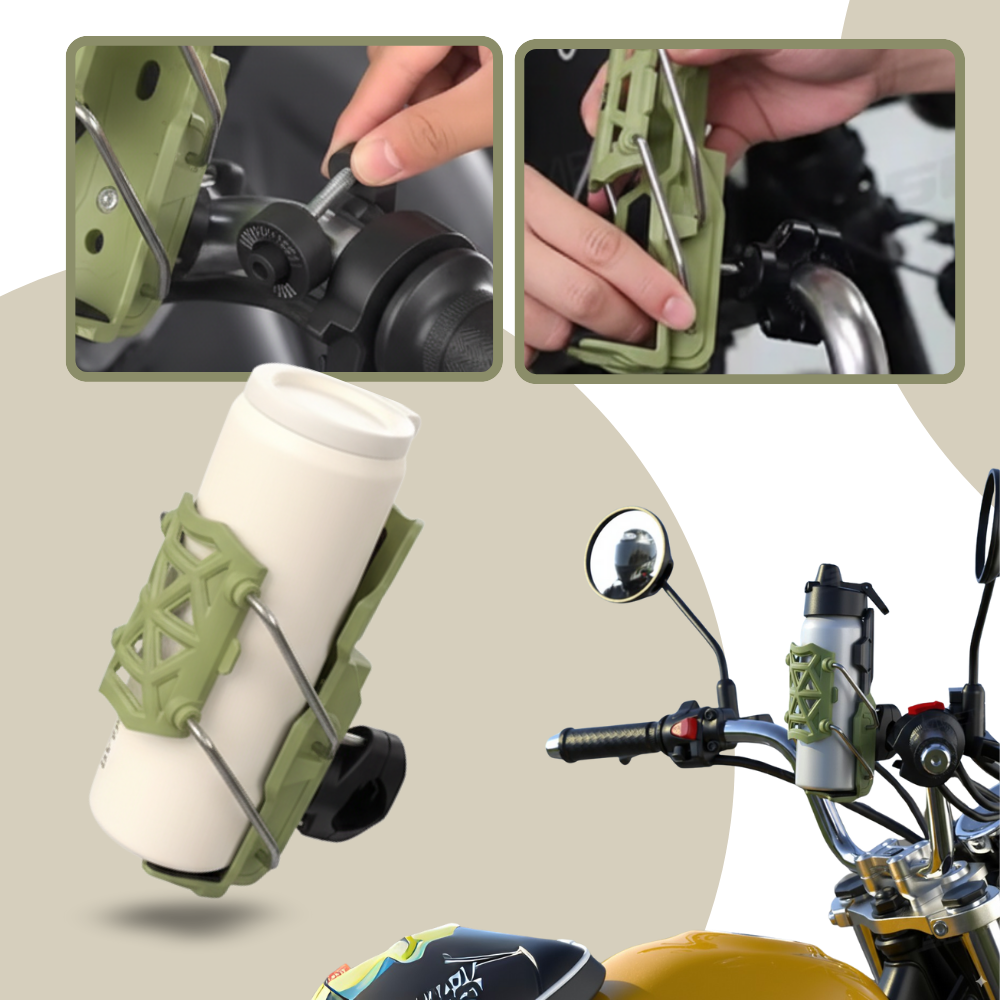 Universal Bike Handlebar Cup Holder