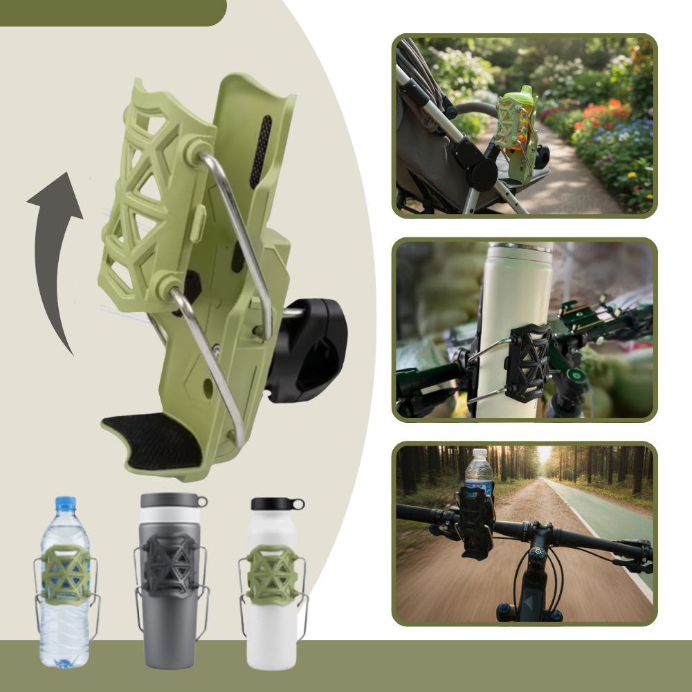 Universal Bike Handlebar Cup Holder
