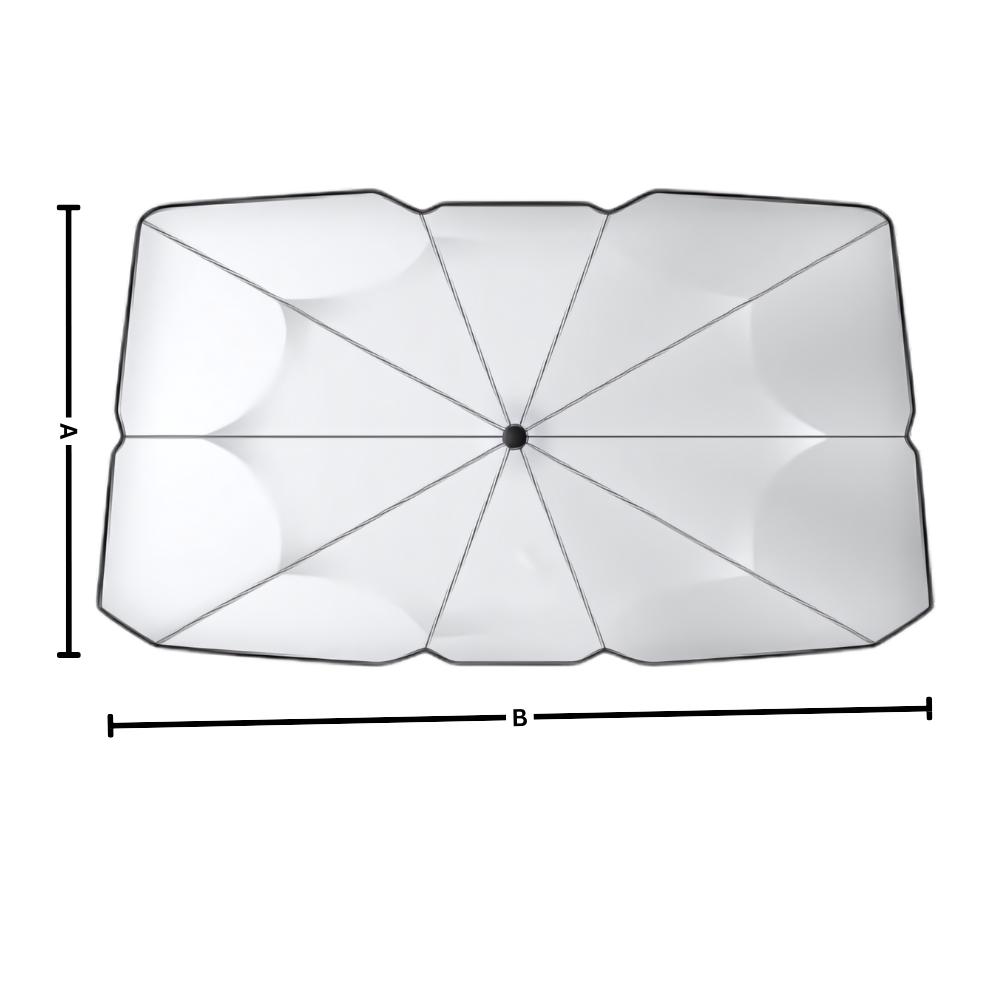 UV Protection Car Windshield Umbrella