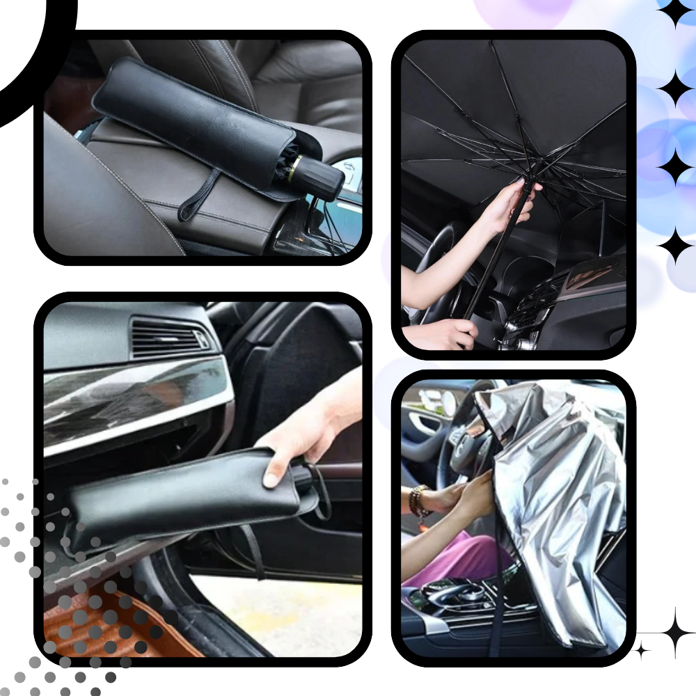 UV Protection Car Windshield Umbrella