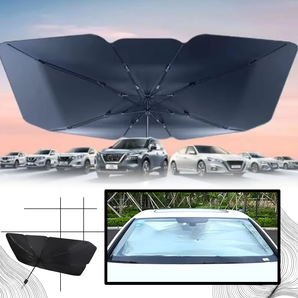 UV Protection Car Windshield Umbrella